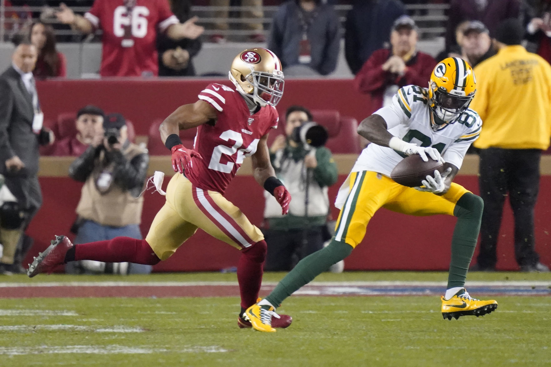 49ers 37, Packers 20